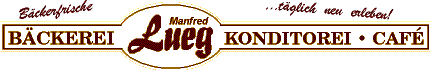 Logo Bckerei Konditorei Caf Lueg